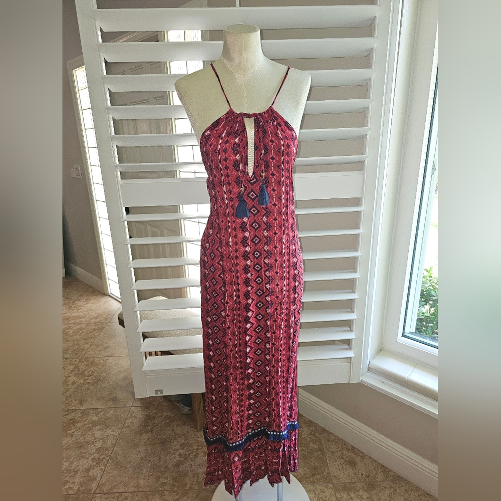 Maxi Dress Red Studio F 10 like S